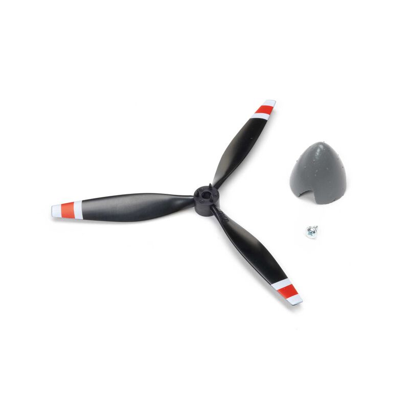 Prop CCW with Spinner Micro OV-10 Bronco