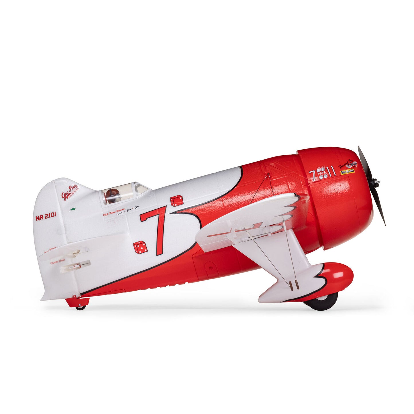 E-flite Gee Bee R-2 1.0m BNF Basic with AS3X+ and SAFE Select