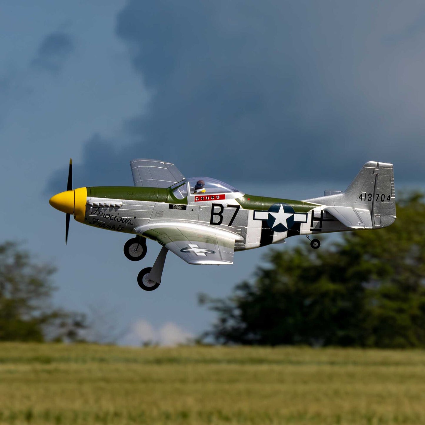 E-flite P-51D Mustang 1.0m BNF Basic with AS3X+ and SAFE Select