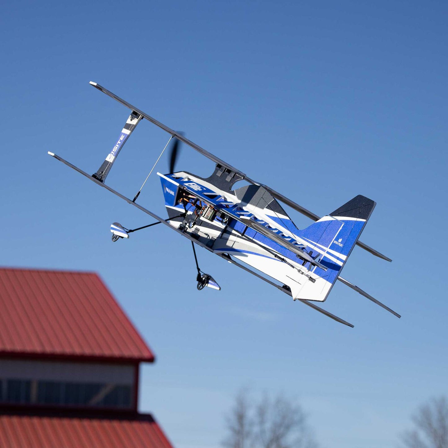 E-flite 4-Site 3D FF (Flat Foamy) 800mm BNF Basic with AS3X+ and SAFE Select