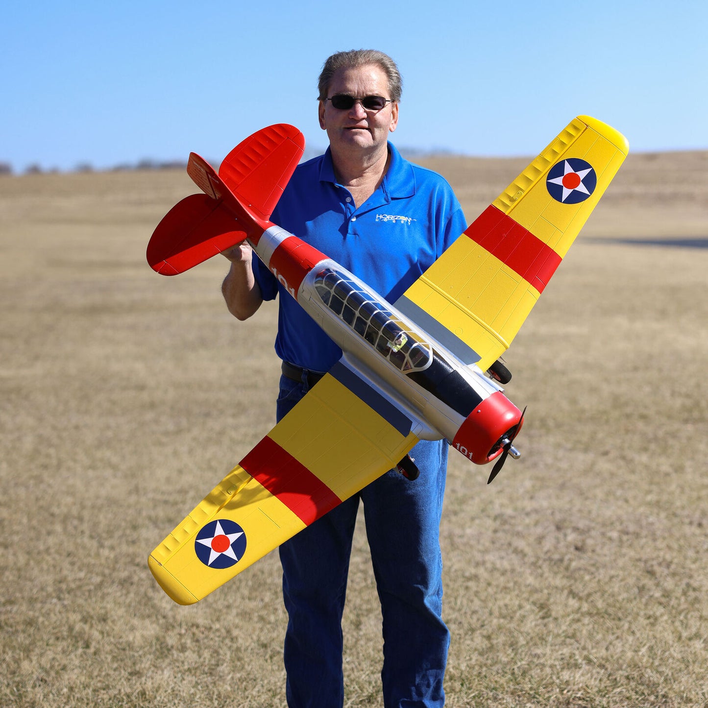 E-flite SNJ-5/AT-6 Texan 1.5m BNF Basic with AS3X+ and SAFE Select