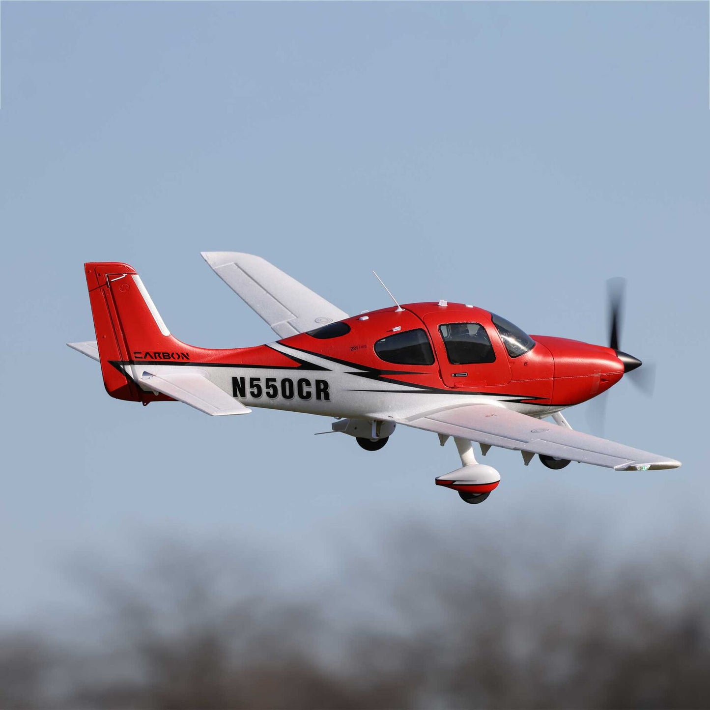 E-flite Cirrus SR22T 1.5m BNF Basic with AS3X and SAFE Select