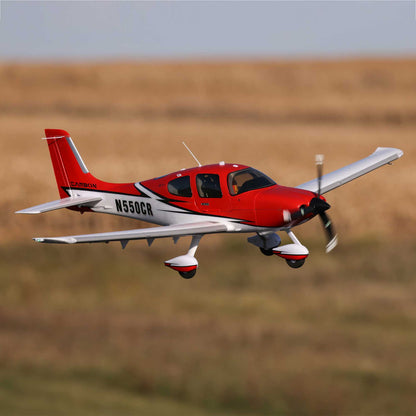 E-flite Cirrus SR22T 1.5m BNF Basic with AS3X and SAFE Select