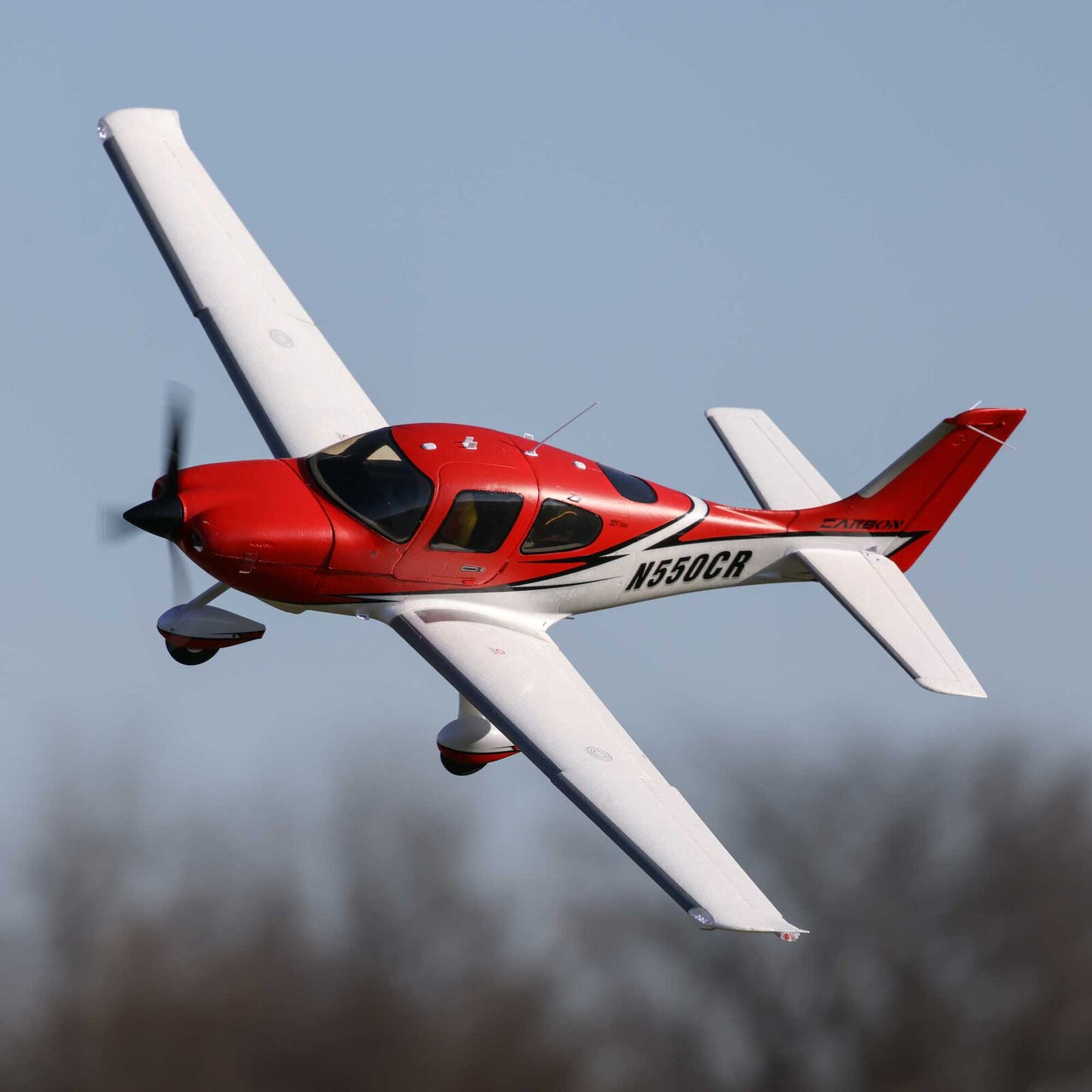 E-flite Cirrus SR22T 1.5m BNF Basic with AS3X and SAFE Select