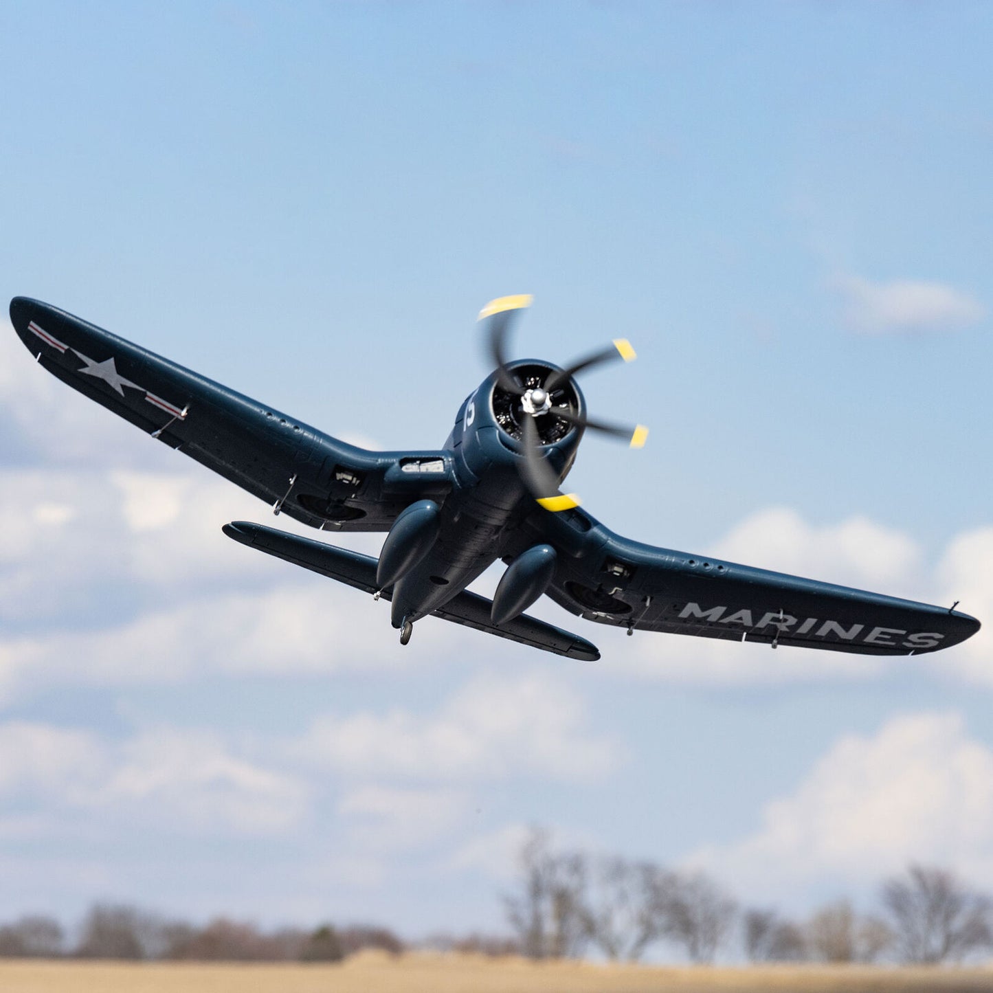 E-flite F4U-4 Corsair 1.2m BNF Basic with AS3X and SAFE Select
