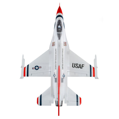 E-flite F-16 Thunderbirds 70mm EDF Jet BNF Basic with AS3X and SAFE Select