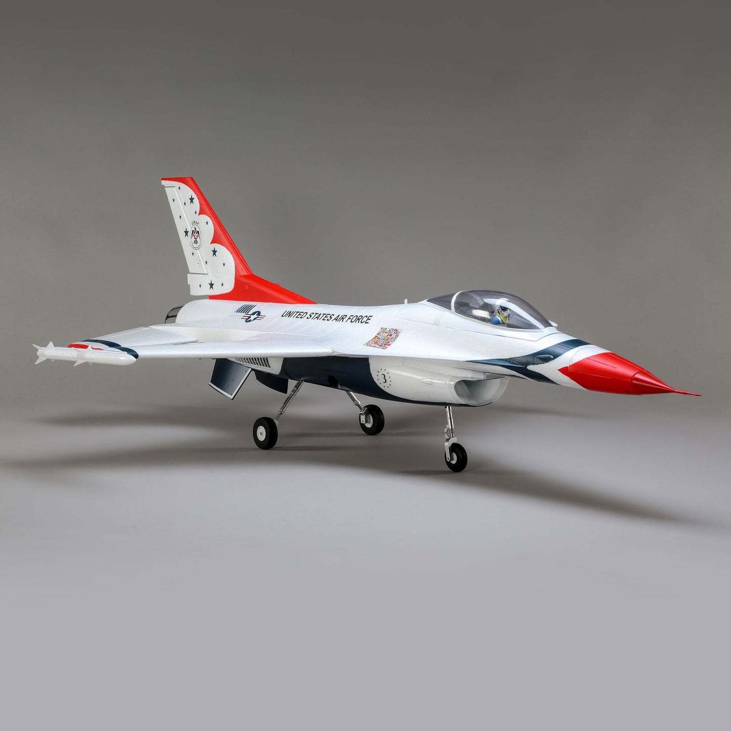 E-flite F-16 Thunderbirds 70mm EDF Jet BNF Basic with AS3X and SAFE Select