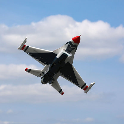 E-flite F-16 Thunderbirds 70mm EDF Jet BNF Basic with AS3X and SAFE Select