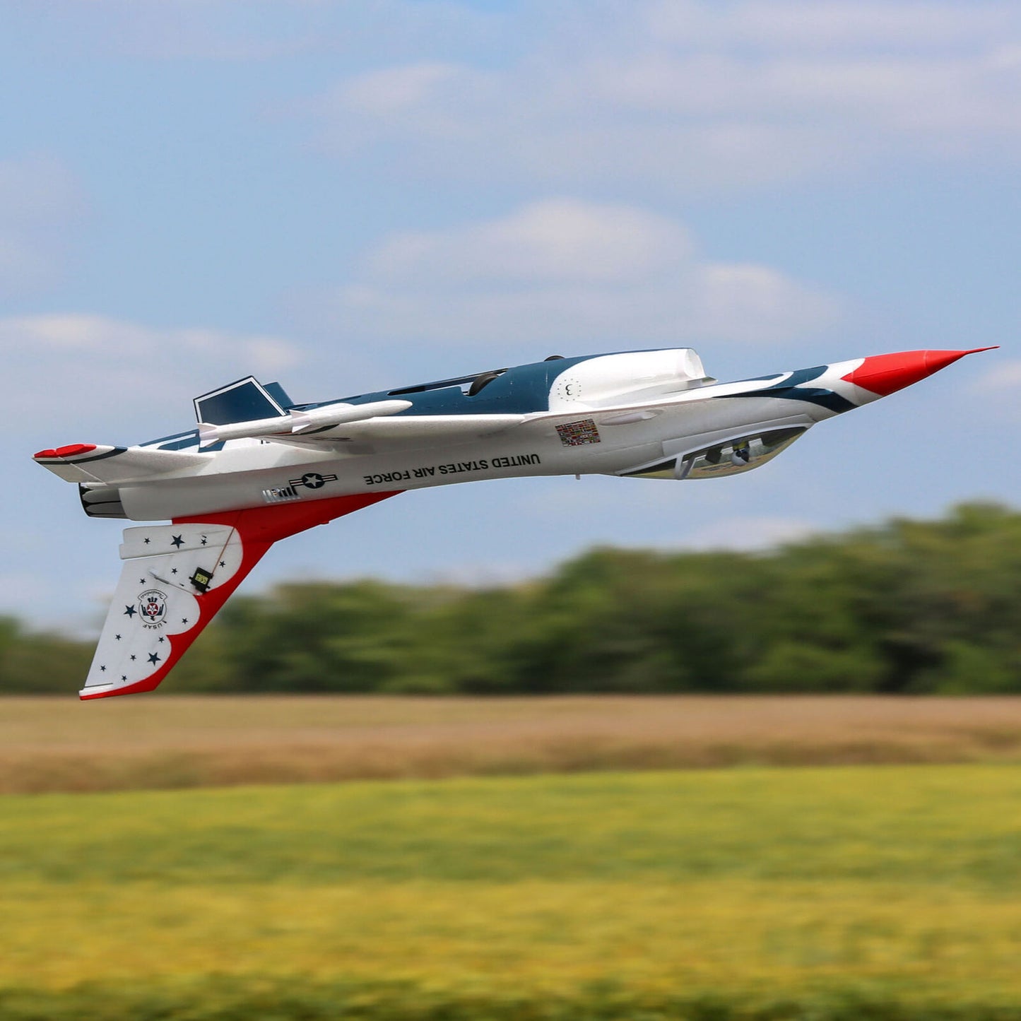 E-flite F-16 Thunderbirds 70mm EDF Jet BNF Basic with AS3X and SAFE Select