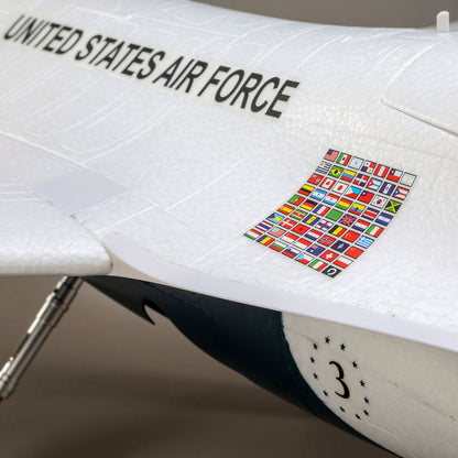 E-flite F-16 Thunderbirds 70mm EDF Jet BNF Basic with AS3X and SAFE Select