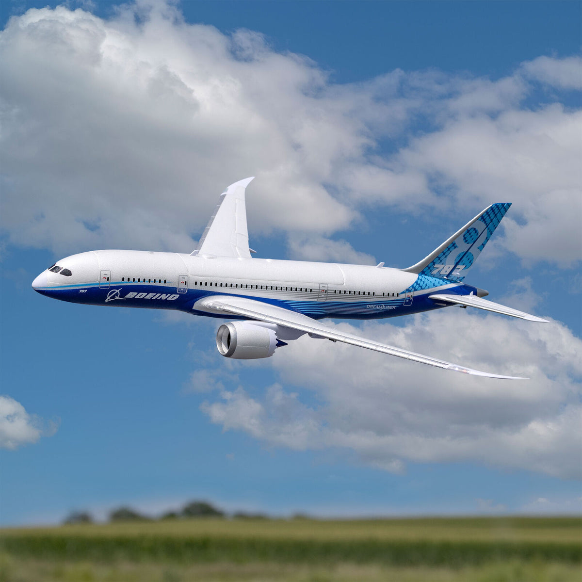 E-flite Micro Boeing 787-8 Dreamliner Twin 30mm EDF BNF Basic with AS3X and SAFE Select