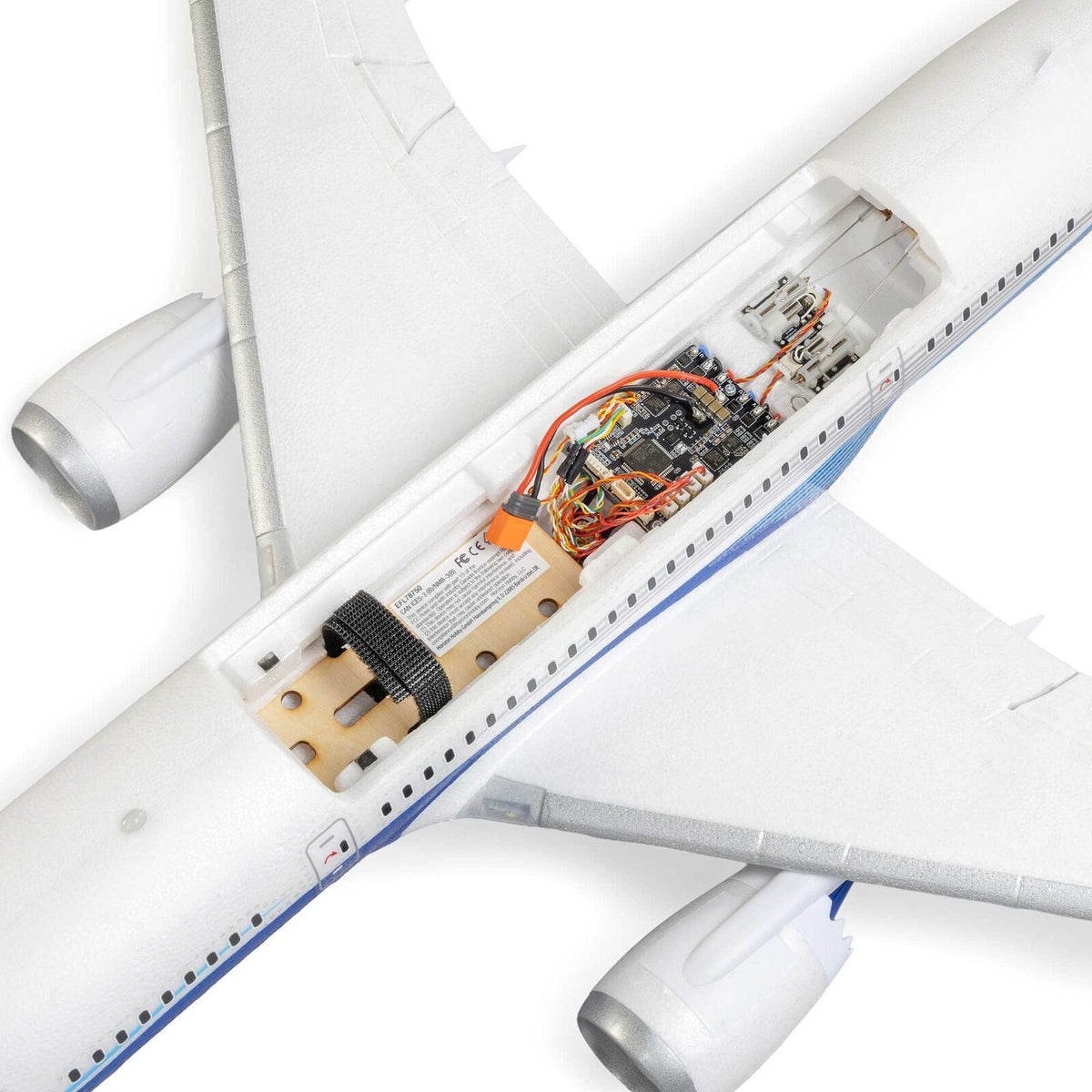 E-flite Micro Boeing 787-8 Dreamliner Twin 30mm EDF BNF Basic with AS3X and SAFE Select