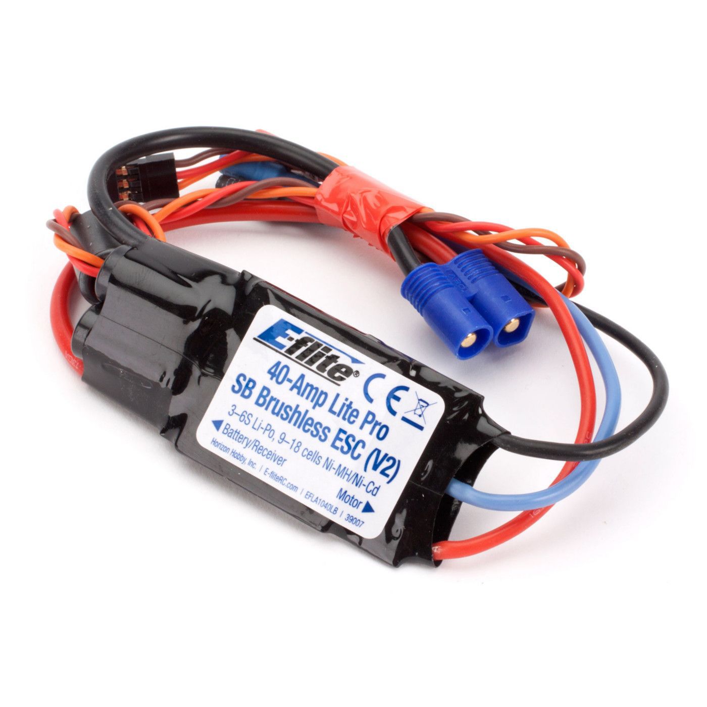 40-Amp Lite Pro Switch-Mode BEC Brushless ESC