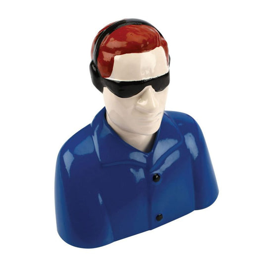 1/9 Civilian Pilot Blue with Glasses