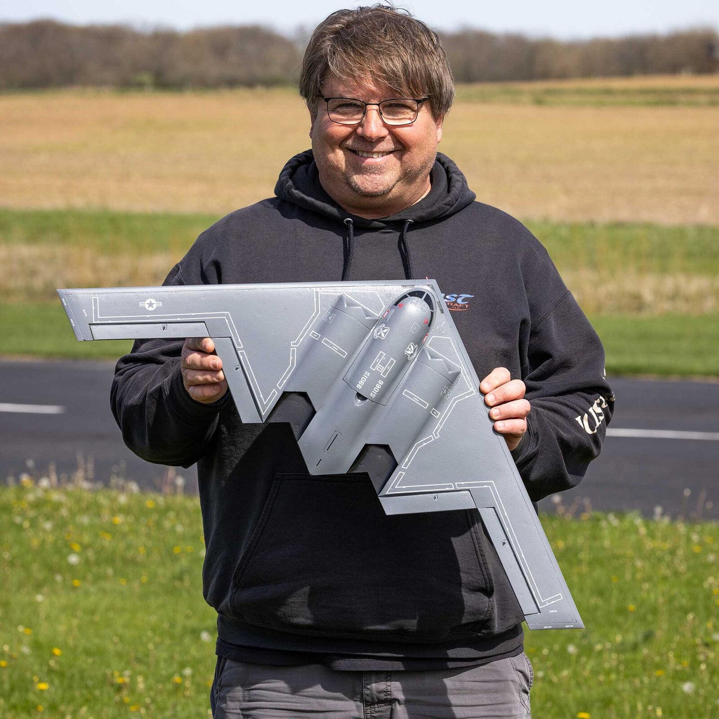 E-flite UMX Micro B-2 Spirit of America Twin 30mm EDF BNF Basic