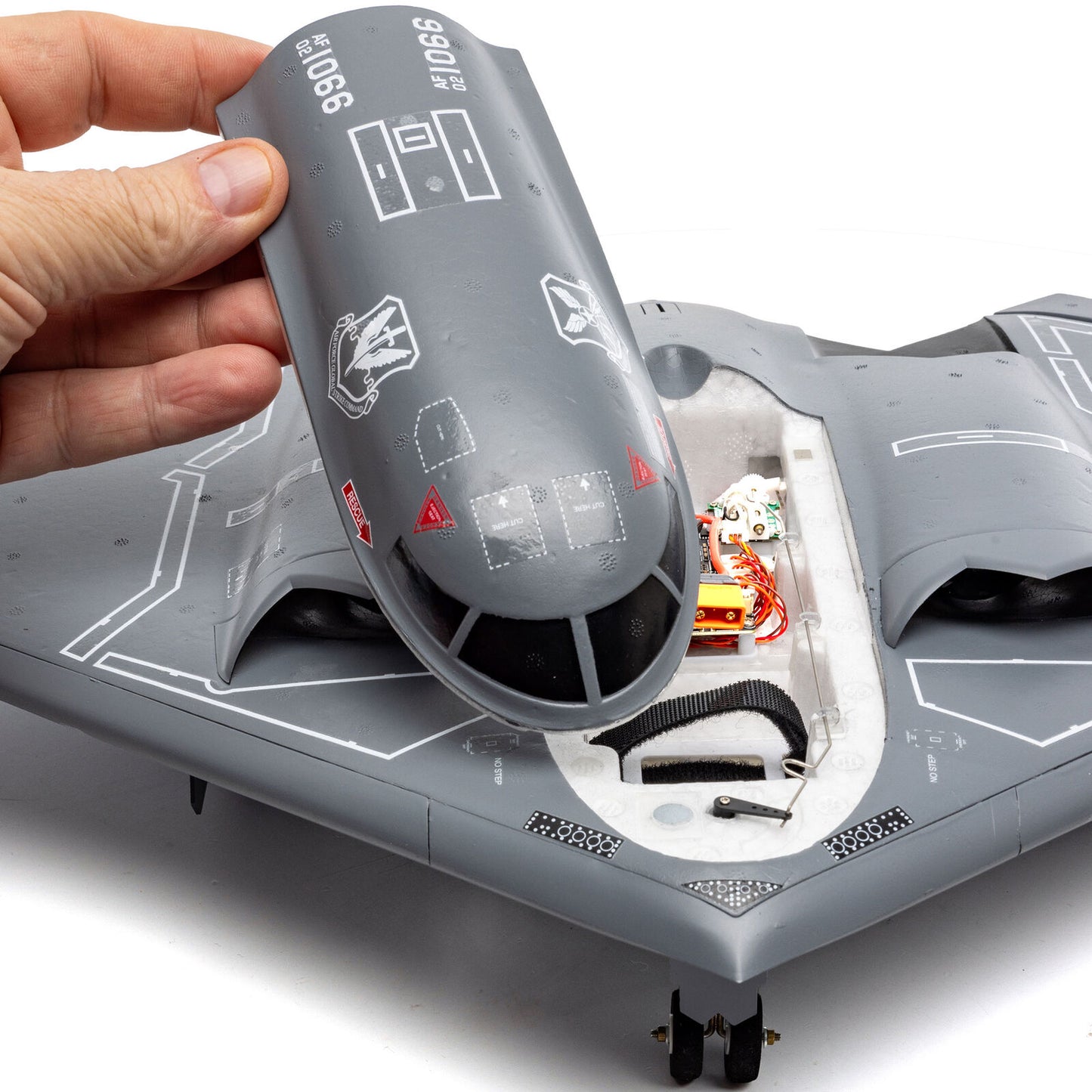 E-flite UMX Micro B-2 Spirit of America Twin 30mm EDF BNF Basic