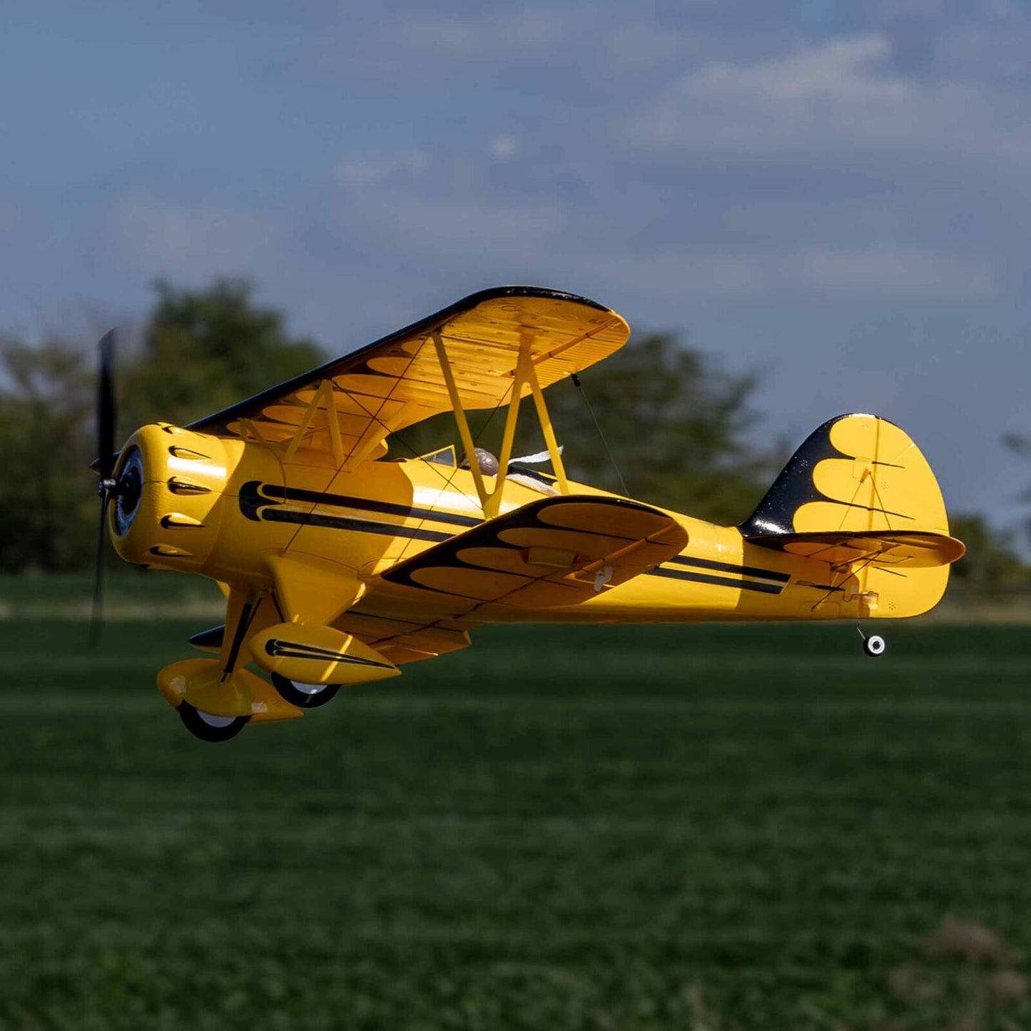 E-flite UMX WACO BNF Basic with AS3X and SAFE Select Yellow