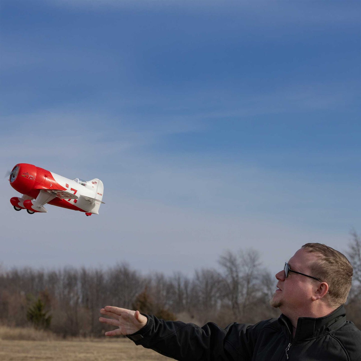 E-flite UMX Gee Bee R-2 510mm BNF Basic with AS3X and SAFE Select