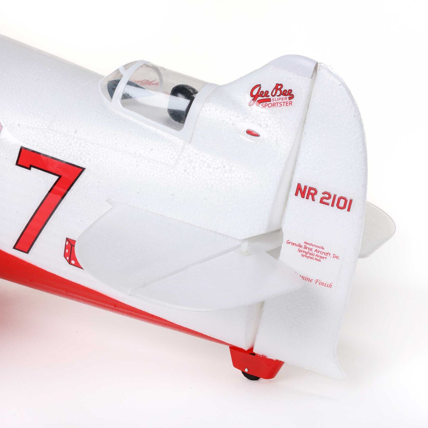 E-flite UMX Gee Bee R-2 510mm BNF Basic with AS3X and SAFE Select