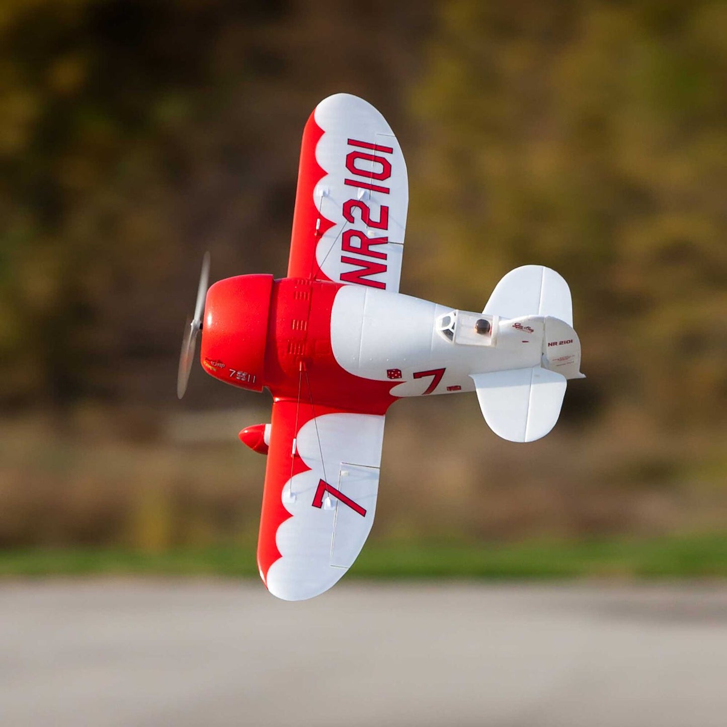 E-flite UMX Gee Bee R-2 510mm BNF Basic with AS3X and SAFE Select