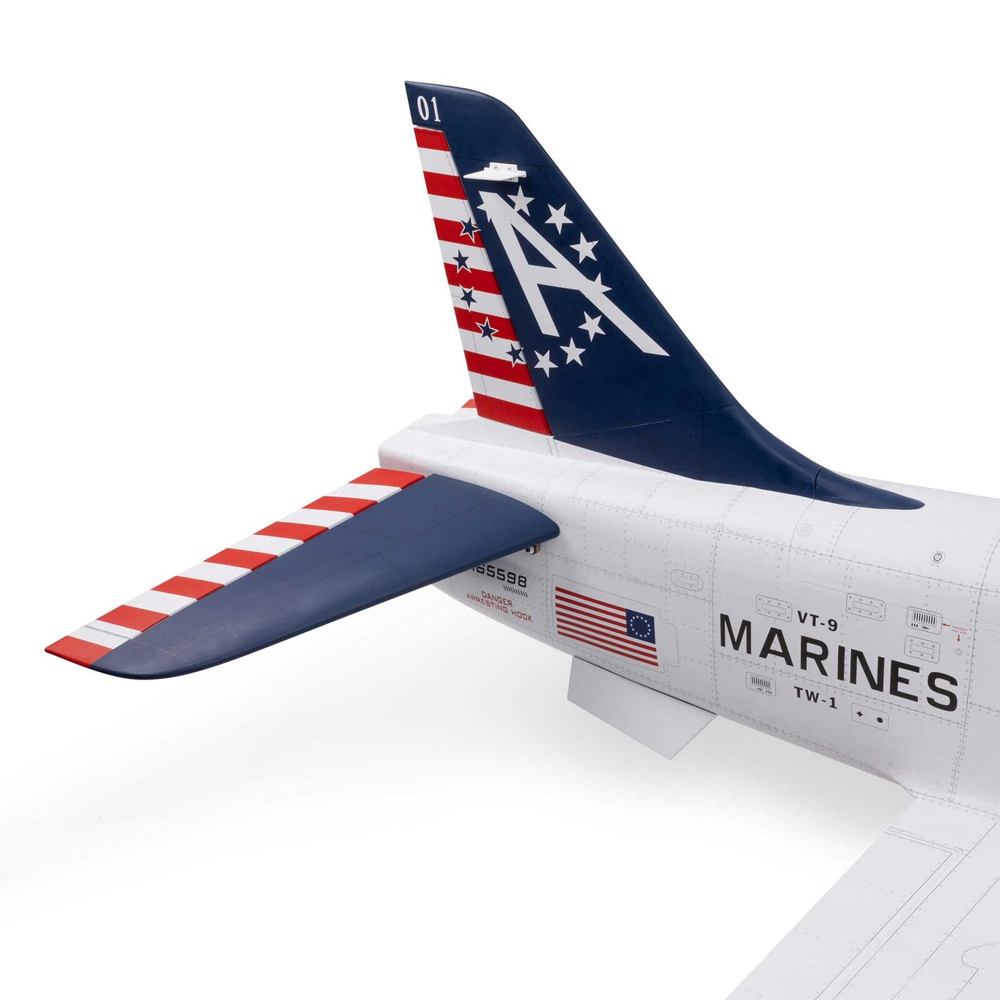 Hangar 9 Hawk/T-45 140-160N ARF with Retract Set