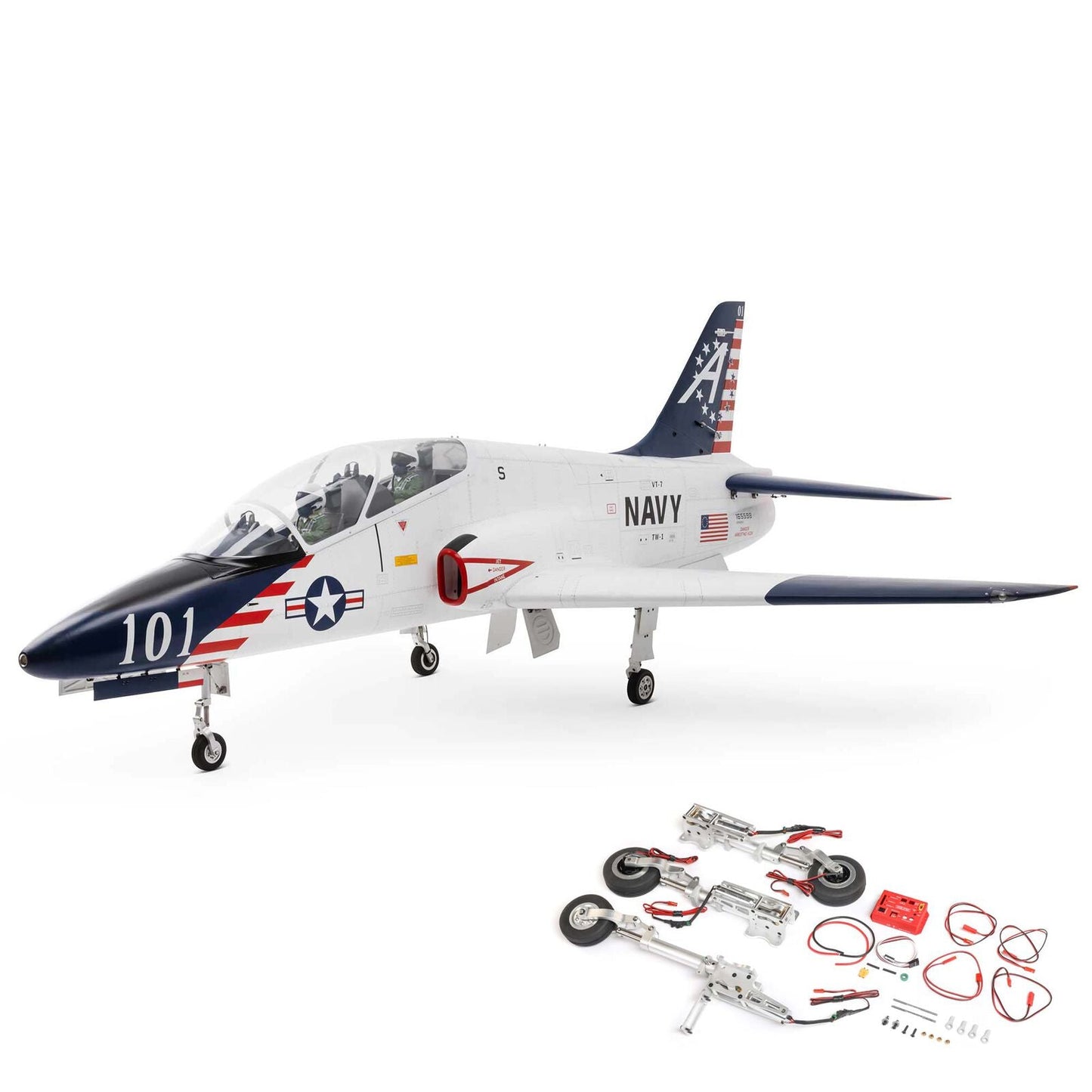 Hangar 9 Hawk/T-45 140-160N ARF with Retract Set