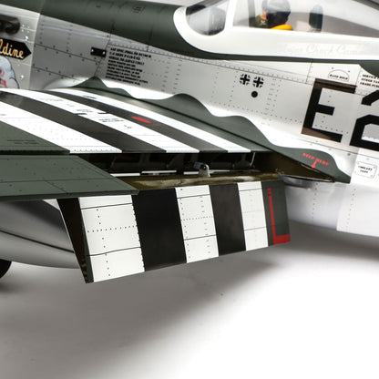 Hangar 9 P-51D Mustang 20cc ARF 1.8m with E-flite Electric Retract Set