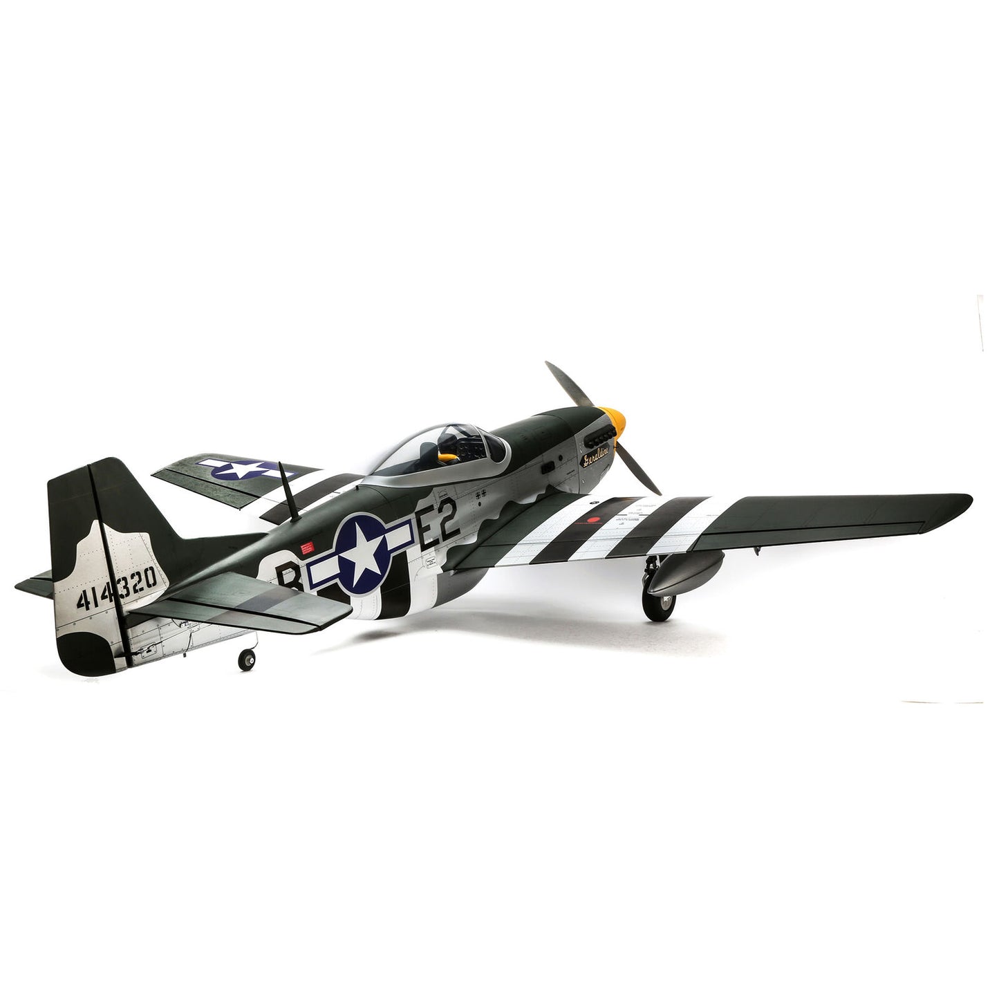 Hangar 9 P-51D Mustang 20cc ARF 1.8m with E-flite Electric Retract Set