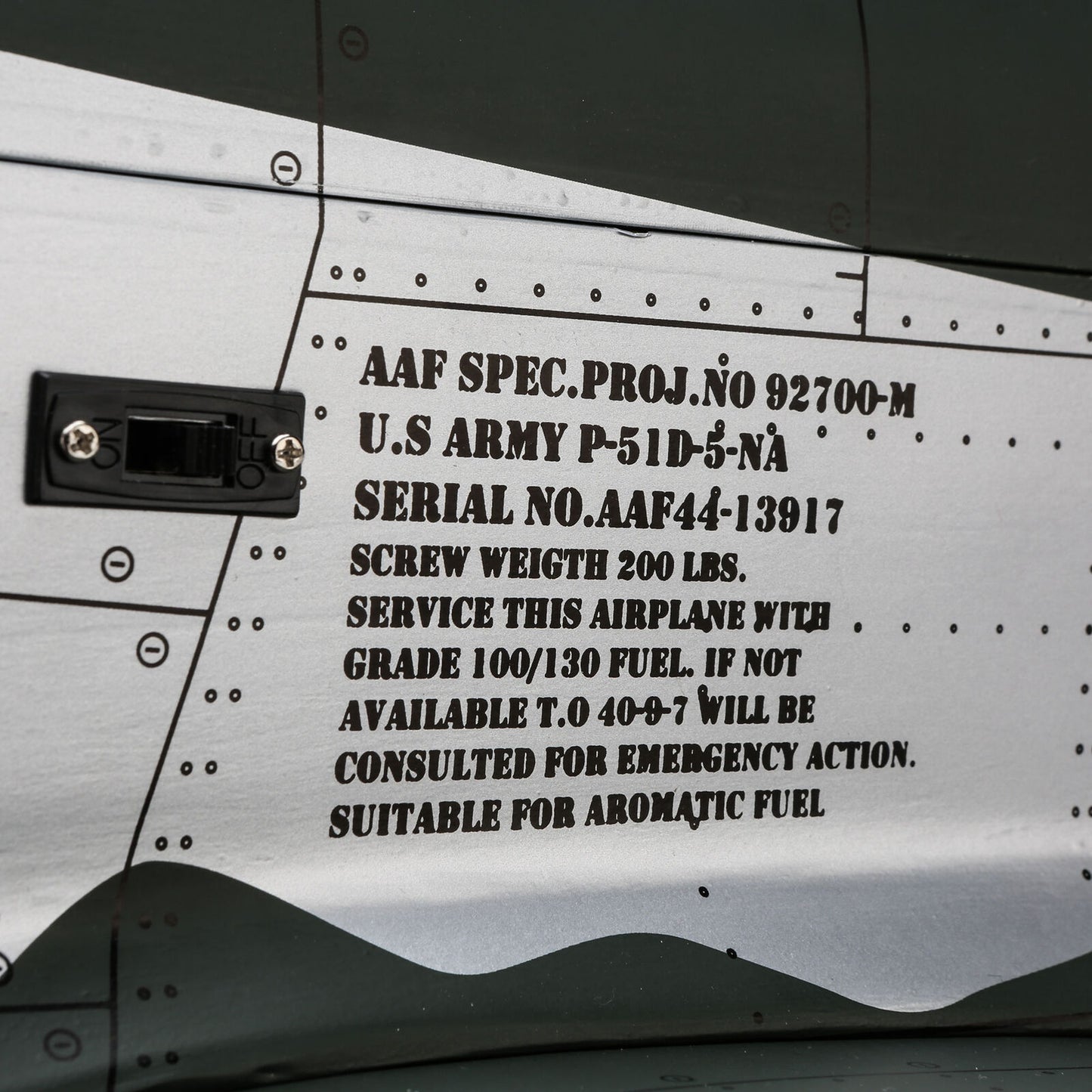 Hangar 9 P-51D Mustang 20cc ARF