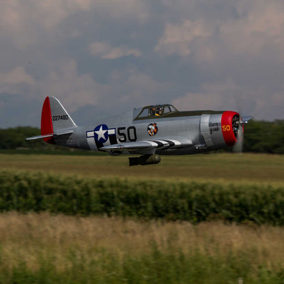 Hangar 9 P-47D Thunderbolt 20cc ARF with E-flite Electric Retract Set