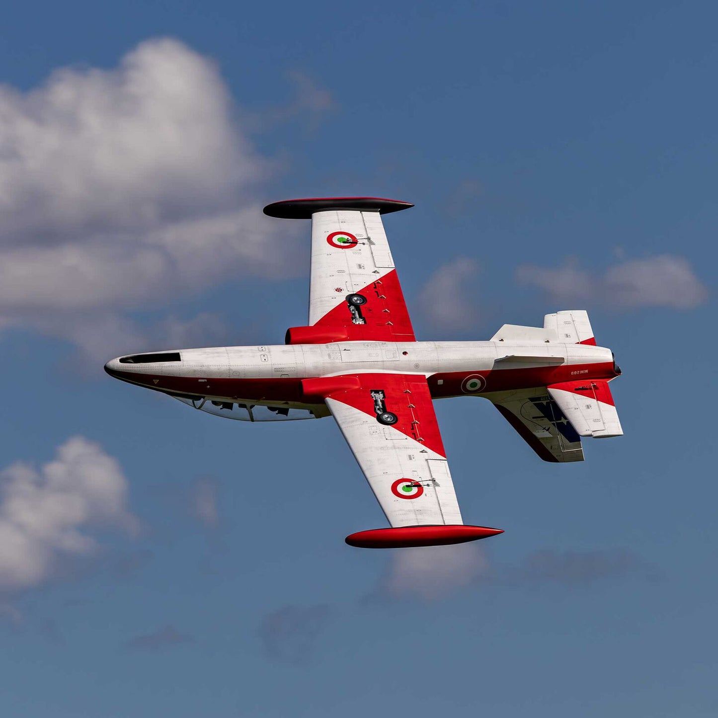 Hangar 9 Aermacchi MB-339 60-86N Scale Military Turbine Jet ARF 2.1m