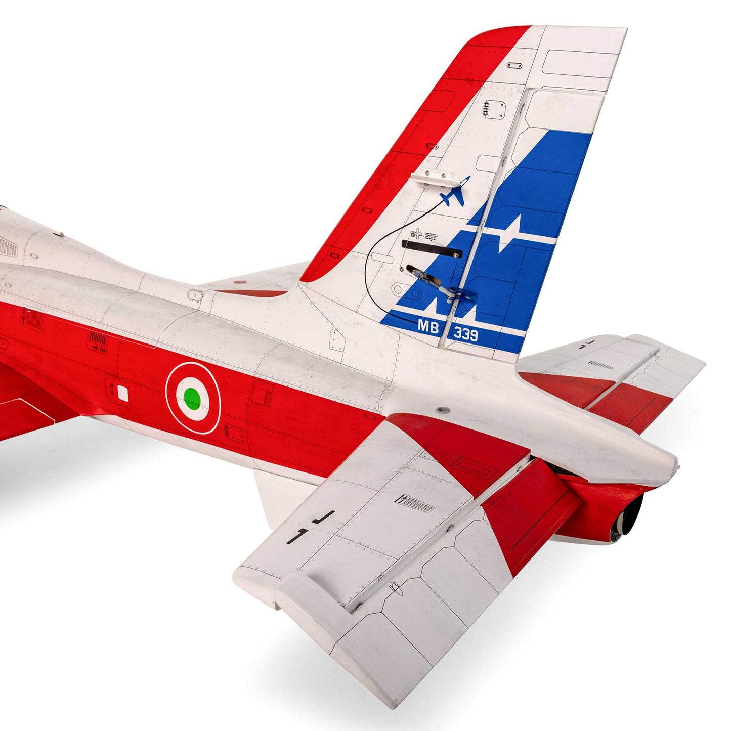 Hangar 9 Aermacchi MB-339 60-86N Scale Military Turbine Jet ARF 2.1m
