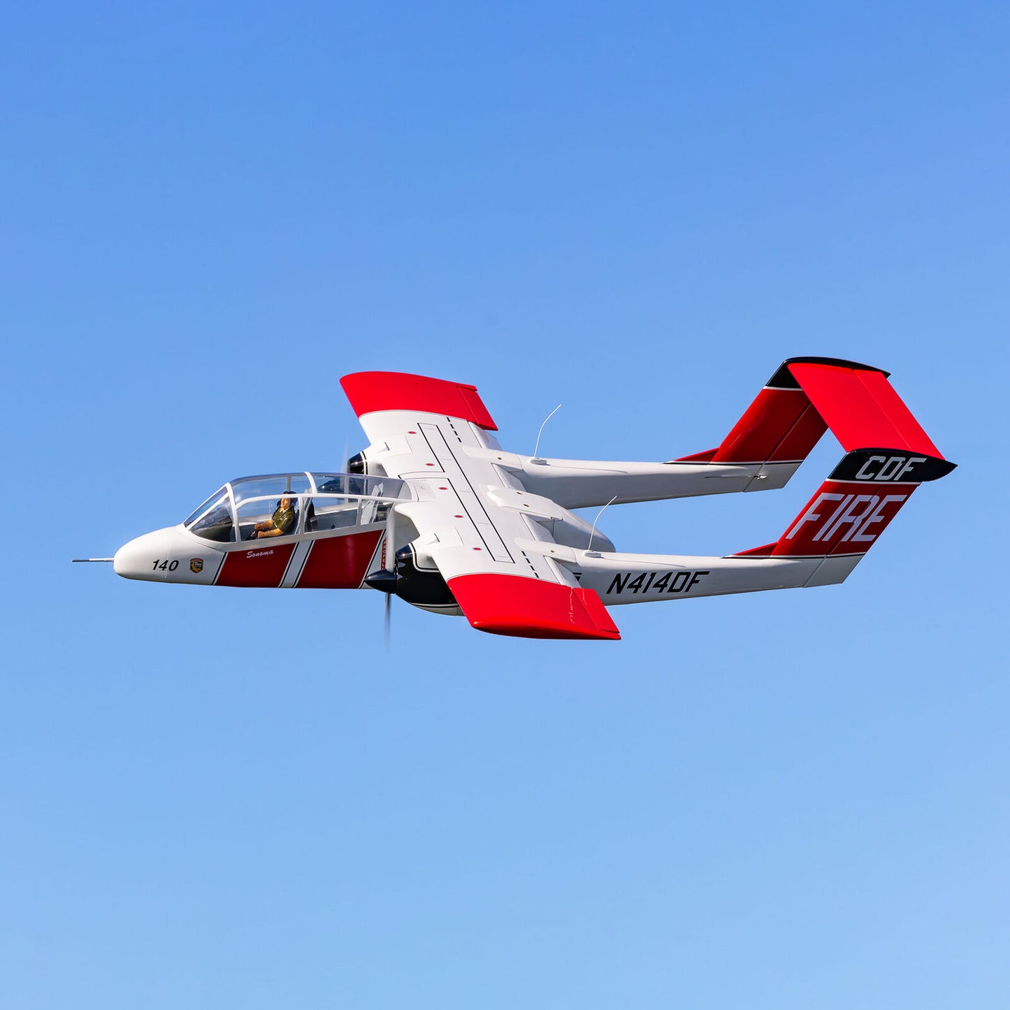 Hangar 9 OV-10 Bronco 20cc ARF 2.1m with Landing Gear Set
