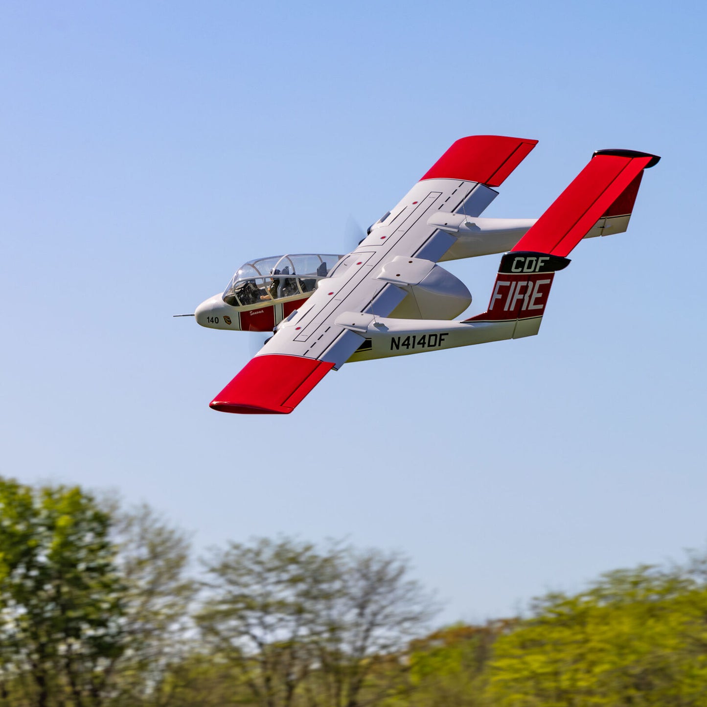 Hangar 9 OV-10 Bronco 20cc ARF 2.1m with Landing Gear Set