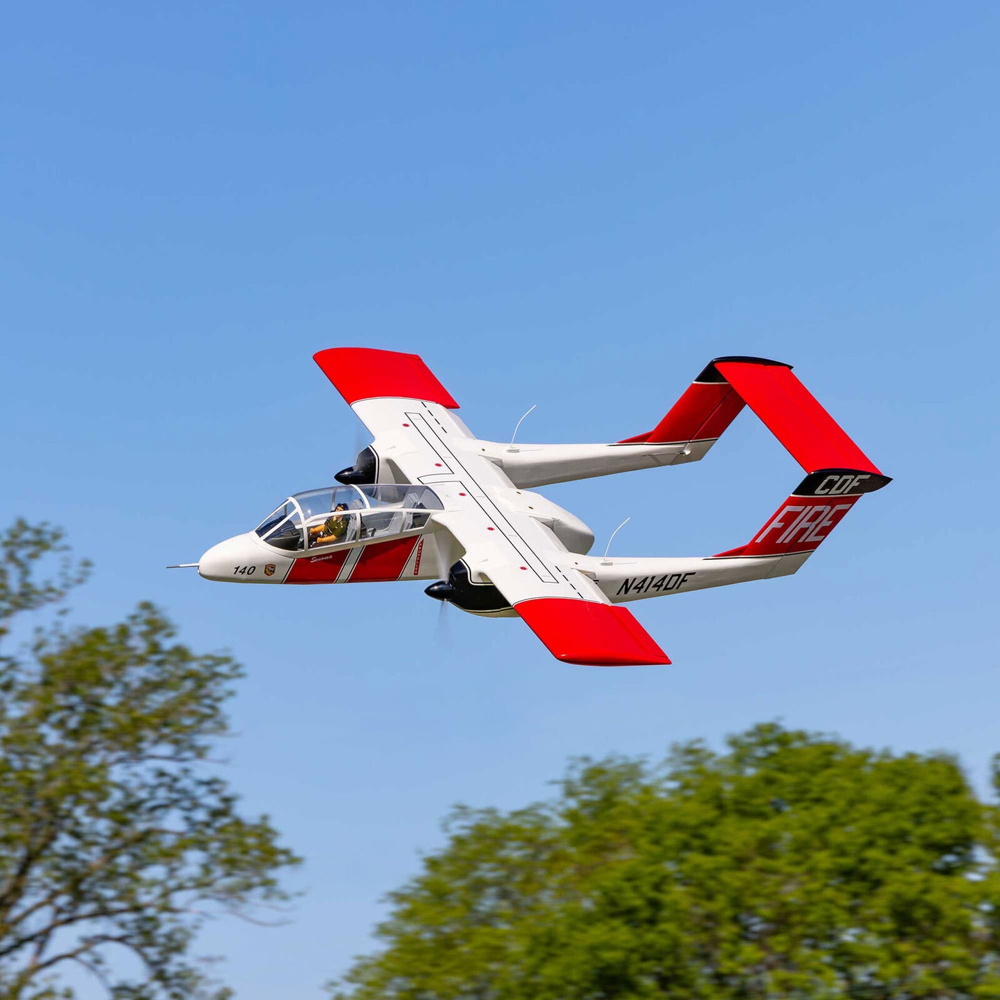 Hangar 9 OV-10 Bronco 20cc ARF 2.1m with Landing Gear Set
