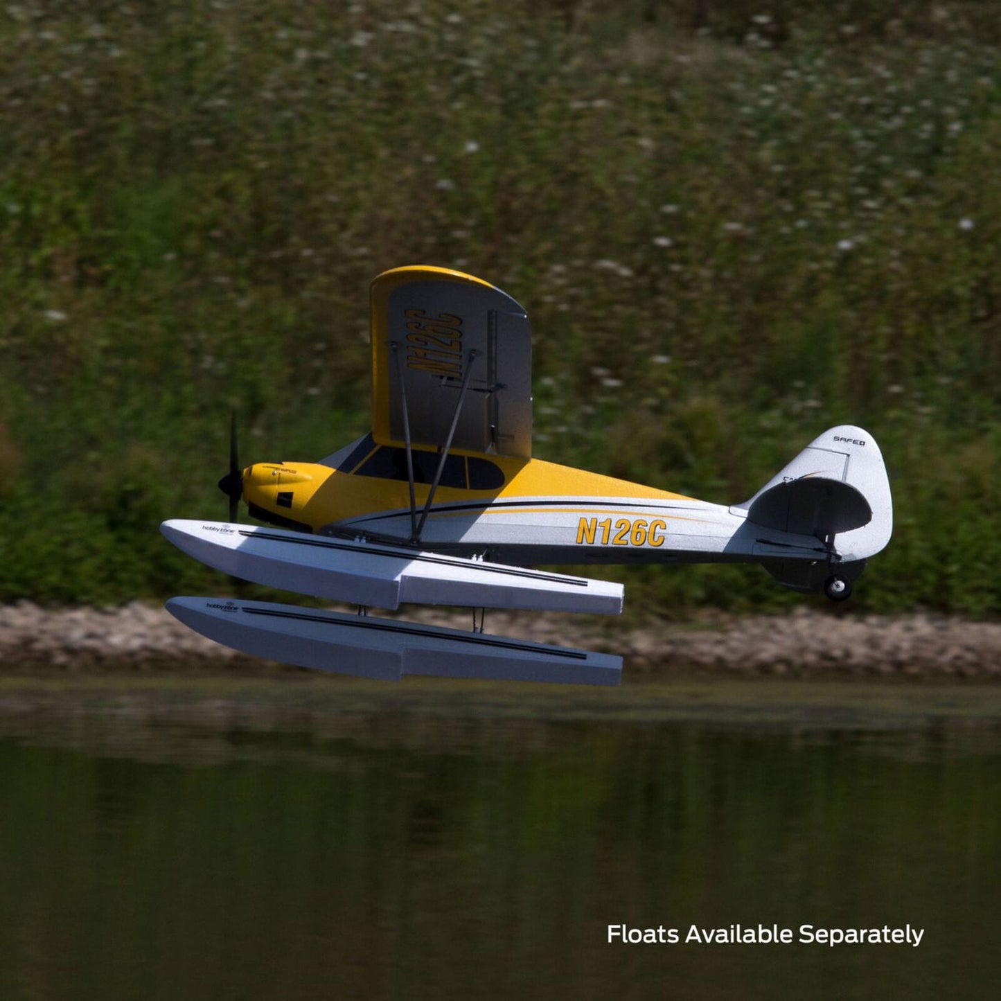 HobbyZone Carbon Cub S 2 1.3m BNF Basic with SAFE