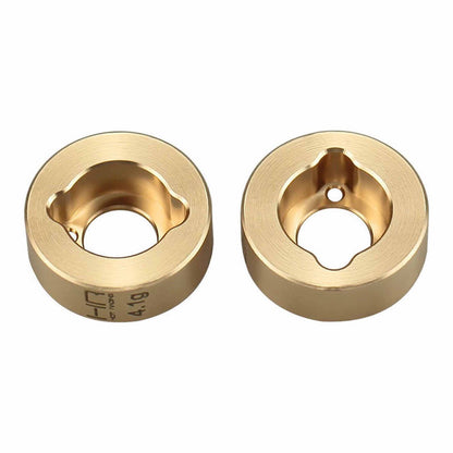 Brass 4.1 g Rear Hubs 1/30 Axial SCX30