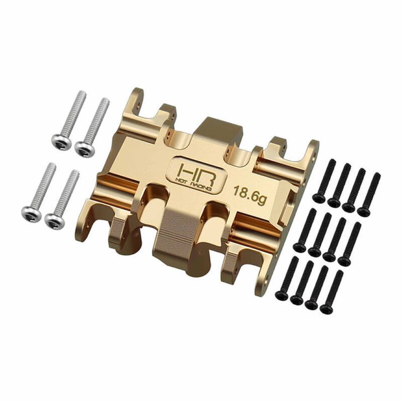 Brass Centre Gear Box Mount 1/30 Axial SCX30