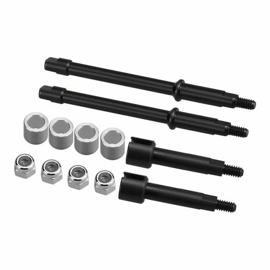 Steel +6mm Stub Axle Set 1/30 Axial SCX30