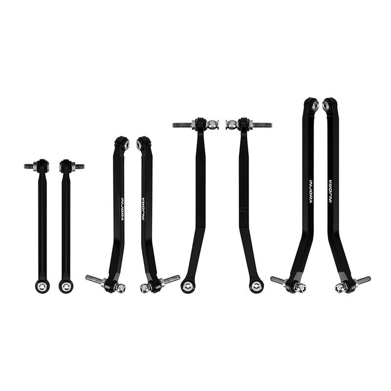 Aluminium High Clearance Link Set Black SCX30