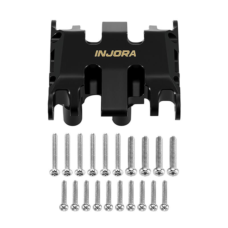 Brass Skid Plate Black SCX30