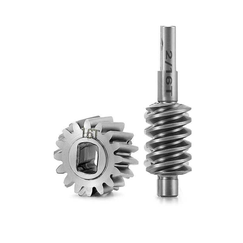 Stainless Steel 2/16T Worm Gear Set SCX30
