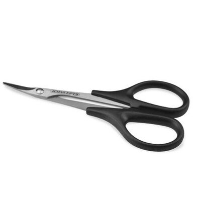 Precision Curved Scissors Stainless Steel Black