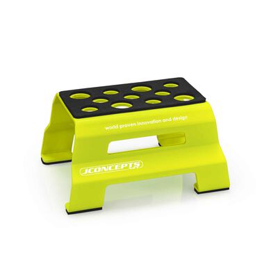 Metal Car Stand Yellow