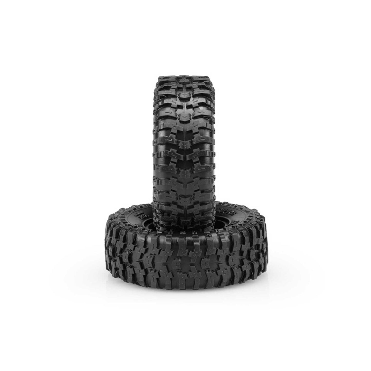 1/10 Tusk Scale Country 1.9" Crawler Tyres with Inserts Green Compound (2)