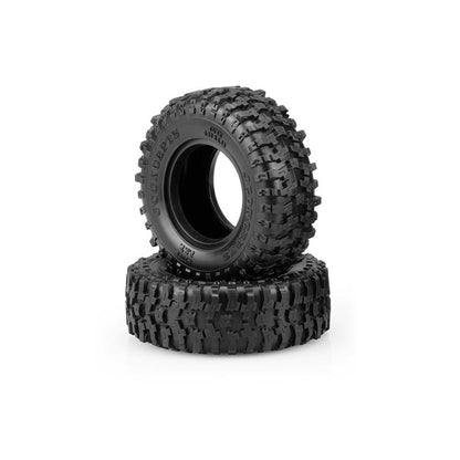 1/10 Tusk Scale Country 1.9" Crawler Tyres with Inserts Green Compound (2)