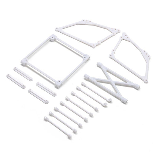 Top Wing Mount Set White 22S Sprint