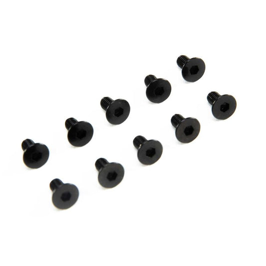 Flat Head Screws M3 x 6mm (10)