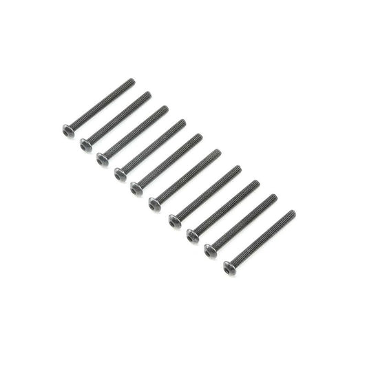 Button Head Screws M3 x 30mm (10)