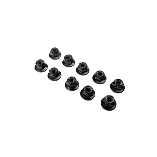 Flanged Nylock Nut M5 STL (10)